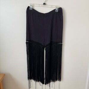Vintage 90s Addiction Fringe Western Festival Shorts Alt Cowgirl